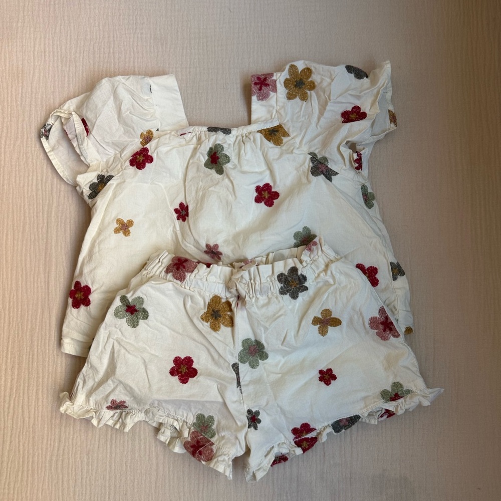 Floral Zara set